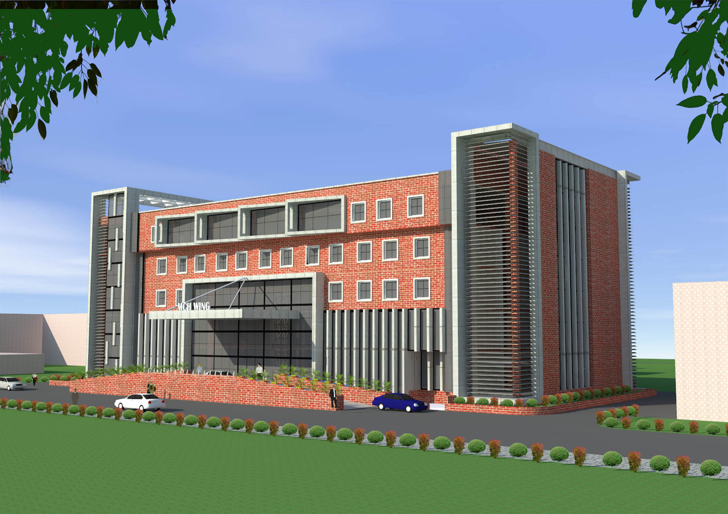 100 Bedded Mother & Child Hospital Jawahar Lal Nehru Medical College AMU Aligarh